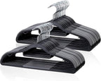 Heavy Duty Plastic Hangers 50 Pack, Space Saving Clothes Hangers, 0.2 Inches by TonswachicHangersSpaceSaver