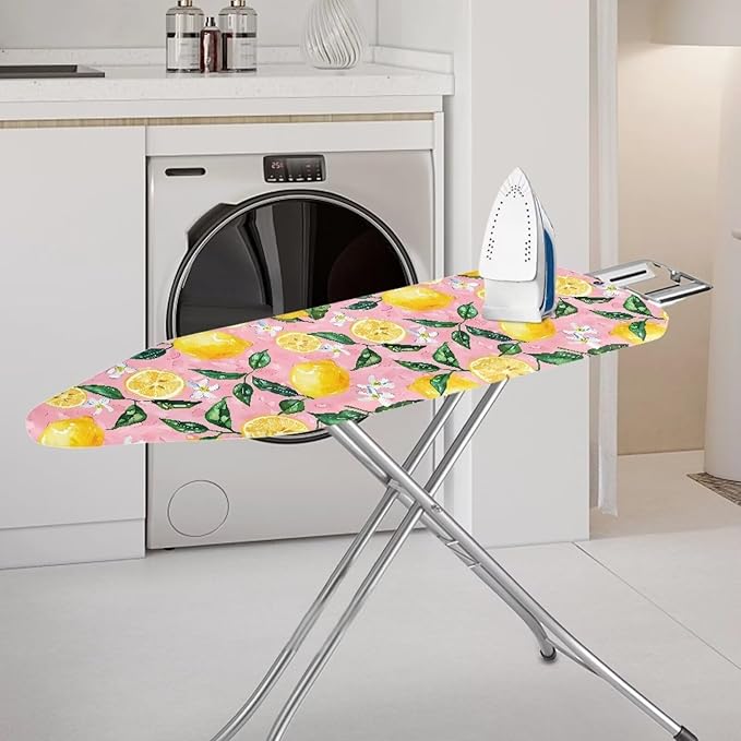 Lemon Ironing Board Cover, Elastic Edge, Heavy Duty Iron Pad Covers Standard - Image 2