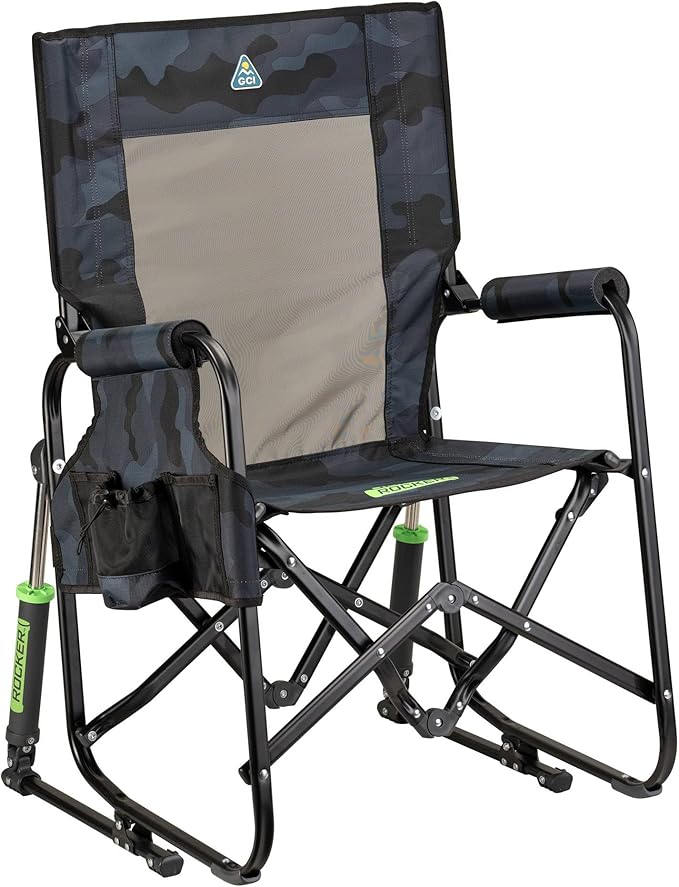 GCI Outdoor Stowaway Rocker - Stealth Camo by GCIOUTDOOR