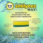 Smilyeez Green Heavy Duty Scrubbing Sponge Refill - Image 4