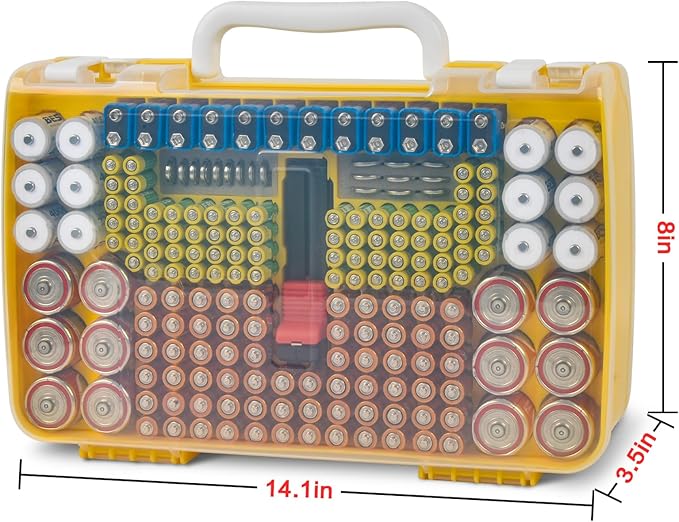 Battery Organizer Storage Holder Case - Image 5