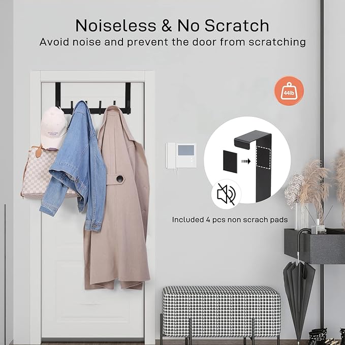 Over The Door Hooks, Door Hanger Hooks - Image 2