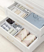 12 Pack Drawer Organizer Clothes, Foldable Fabric Dresser Organizer Closet - Image 5