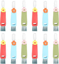 12 Pack 3 in 1 Cup Lid Cleaning Brush, 180° Rotatable Bottle Brush Gap Cleaner by Unknown