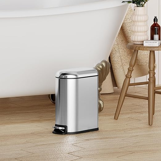CEROELDA Small Bathroom Trash Can - Image 2