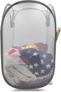 HONOMA Sturdy Mesh Laundry Hamper Basket Bag, Pop up Basket by HONOMA