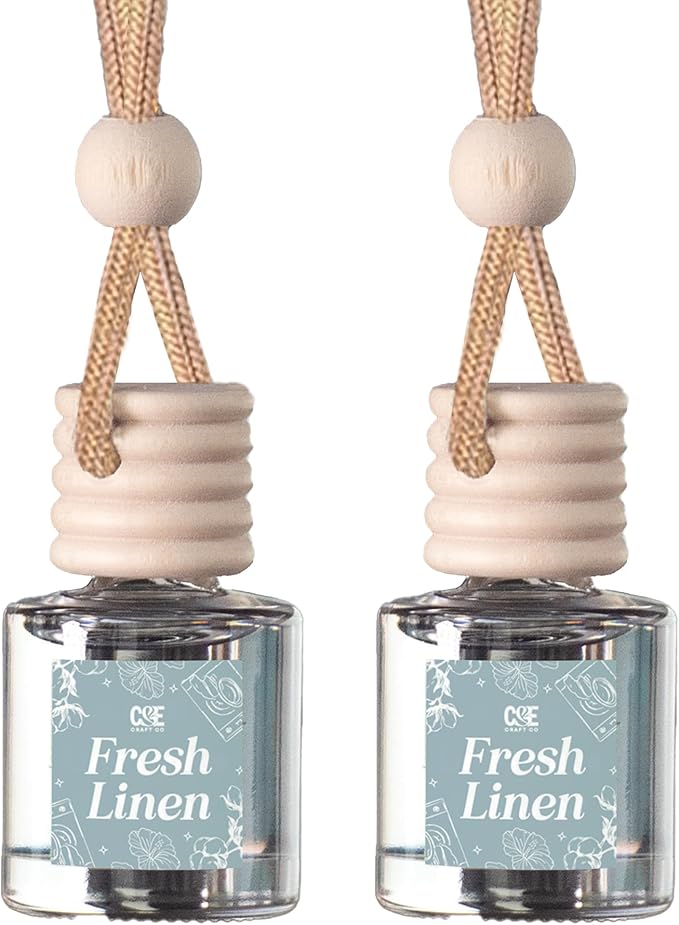 C&E Craft Co Hanging Car Air Freshener Diffuser 2 Pack, Long Lasting Fragrance by CECraftCompany