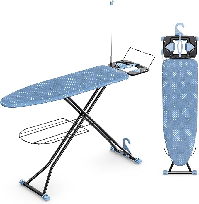 KINGBOARD Ironing Board, Compact Iron Board Full Size by KINGBOARD