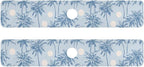 Kitchen Sink Splash Guard 2 PCS 30 Inch Sink Faucet Mat Splash Guard by Eyanle