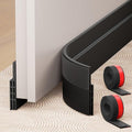 Hojoy 2 Pack Under Door Draft Stopper, Adjustable Door Sweep Anti-Collision by HOJOY
