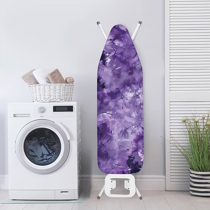 Purple Ironing Board Pad and Cover Standard Ironing Board Cover Scorch and - Image 3