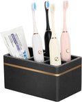 Shinowa Resin Toothbrush Holder, 5 Slots Hygienic Electric Toothbrush Holder by Shinowa