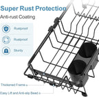 iSPECLE Small Sink Dish Drying Rack, Dish Rack - Image 6