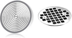 LEKEYE Shower Drain Hair Catcher/Strainer/Stainless Steel and Silicone - Image 3