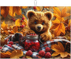 Bear Dish Drying Mats for Kitchen Counter, Absorbent Reversible Microfiber Dish by Unknown