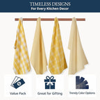 LANE LINEN Cotton Kitchen Towels Set, Quick-Drying Dish Towels - Image 8