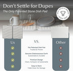 Dorai Home Large Dish Pad – 40% More Drying Space, Eco-Friendly Quick-Drying - Image 6