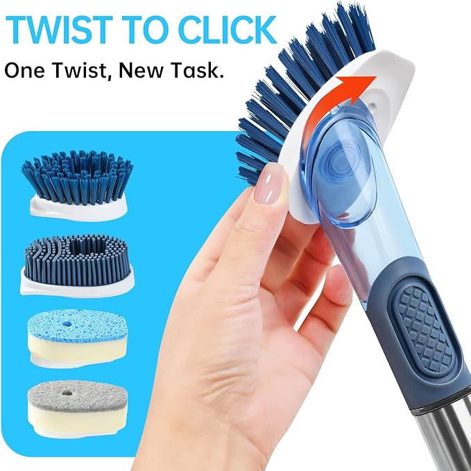 Soap Dispensing Scrub Brush - Image 4
