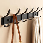 Black Coat Rack Wall Mount by GWAAZXGZ