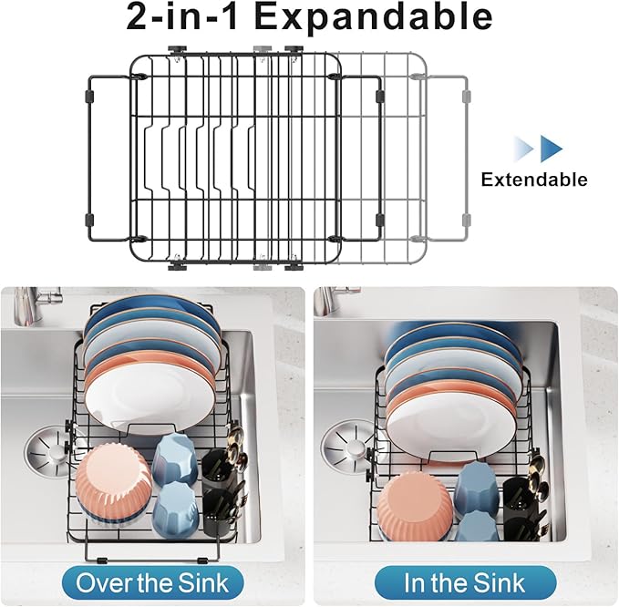 iSPECLE Expandable Dish Drying Rack - Image 7