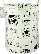 FANKANG Storage Basket, Nursery Hamper Canvas Laundry Basket Foldable by FANKANGStorageBasket