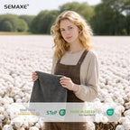 SEMAXE Hand Towels for Bathroom, 100% Cotton Towels - Image 4