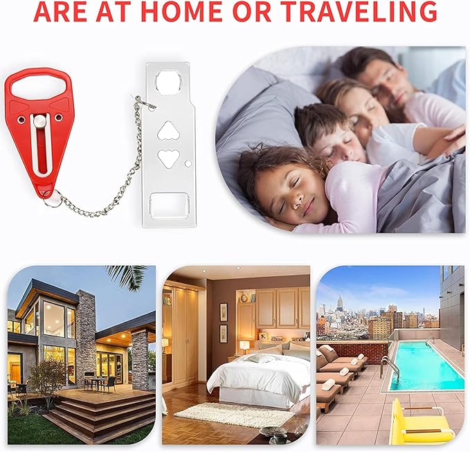 Portable Door Lock 2Pack Extra Lock - Image 7