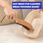 Cleaning Brush for Bread Proofing Baskets/Countertops/Wood Pulp - Image 2