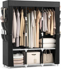 VTRIN Portable Closet for Hanging Clothes 52 Inch Wide Portable Wardrobe Closet by VTRIN