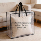 Heavy-Duty Clear Wreath Storage Bag & Sturdy Moving Box Alternative – 26 Inch - Image 4