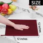 Homaxy 100% Cotton Waffle Weave Kitchen Dish Cloths, Ultra Soft Absorbent Quick - Image 5