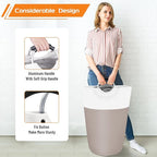 BlissTotes 75L Laundry Basket, Freestanding Laundry Hamper, Collapsible Dirty - Image 5