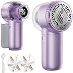 Fabric Shaver with Lint Brush, Large Lint Shaver with Digital Display, 3-Speeds by Fabricshaver