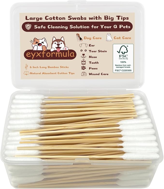 eyxformula 6 Inch Long Cotton Swabs by eyxformula