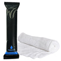 White Towel Services 8" x 8" inch Moist Cotton Towel Individually Wrapped by WhiteTowelServices