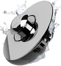 Kitchen Sink Drain Strainer 3 in 1, 304 Stainless Steel Pop Up Sink Stopper by YKWLHomeSolution