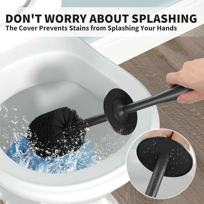 UPTRONIC Toilet Brush, Toilet Bowl Brush - Image 3