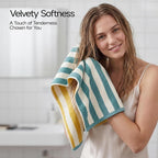 REDKISS 2-Pack Premium Hand Towels, 28x12 Inches 100% Cotton Bath Towels - Image 2