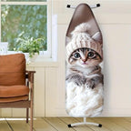Nuxovilar Cute Cat with Knit Hat Ironing Board Cover, 15 * 54inch, Fits Most - Image 2