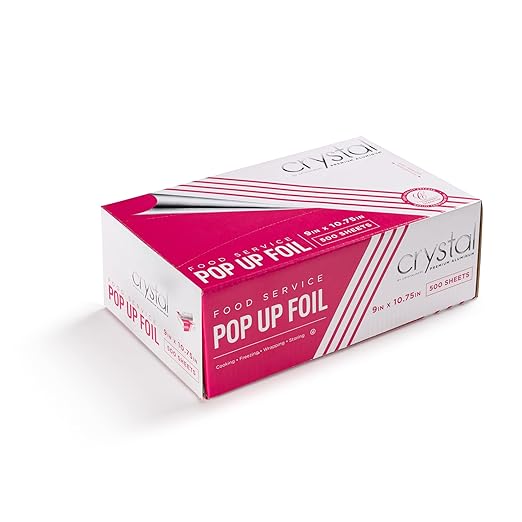 Crystal by crystalware FPU9103000B Premium Aluminum Foil Pop Up Sheets - Image 4
