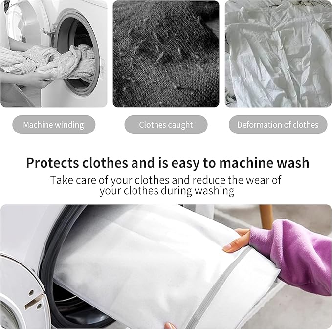 3 Pack Small Mesh Laundry Bags by MDSXO- Small Durable Lingerie Delicates Bag - Image 6