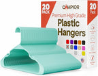 Plastic Clothes Hangers – Heavy Duty Hanger Set, by Campior