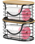 2 Pack Trash Bag Holder，Stackable Trashbag Dispenser by Unknown