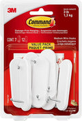 Command Medium Wire Hooks Value Pack, Organize Damage-Free by Command