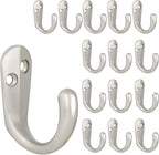IBosins 15PCS Coat Hooks Wall Mounted Single Prong Robe Hook by IBosins
