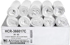 Aluf Plastics High Density Trash Bags, 55 Gallon, 17 Micron, by AlufPlastics