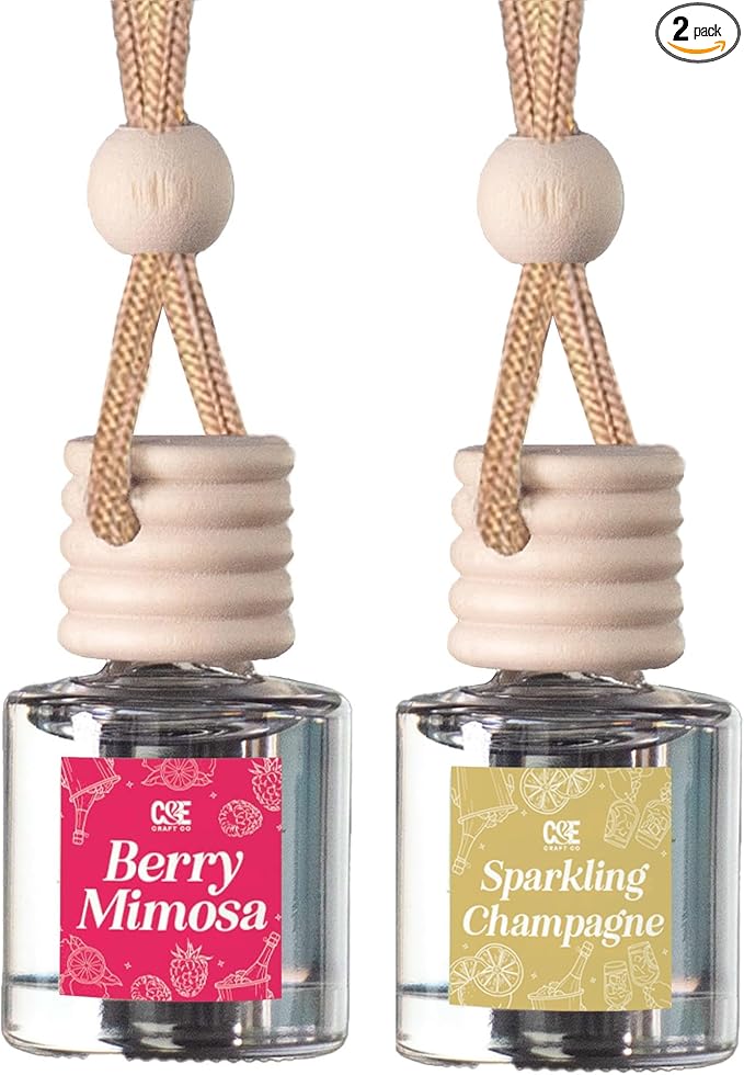 CANDECraftCo Car Air Hanging Fragrance Oil, Car Auto Freshener by CECraftCompany