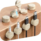 8-Pack Cord Organizer Magnetic Silicone Cable ClipsDesk Cable Management by Sincerityisworththewait