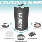 StorageRight 115L Large Laundry Basket, Laundry Hamper, Dirty Clothes Hamper - Image 3