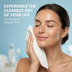 Disposable Face Towels XL 10x12-100% Viscose Eucalyptus Biodegradable Clean - Image 7